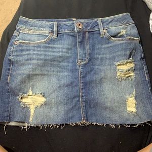 jean skirt
